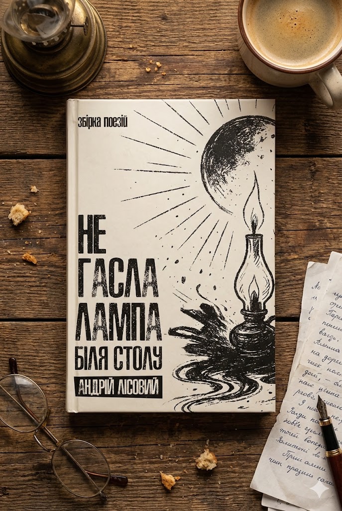 Не гасла лампа біля столу